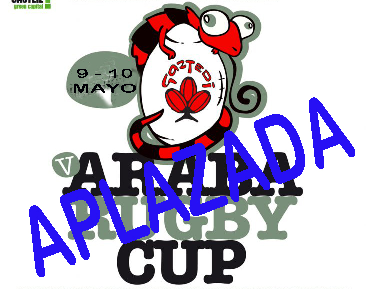 Aplazamiento XII Araba Rugby Cup