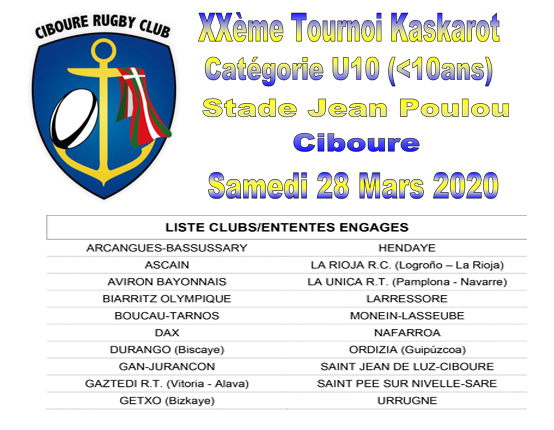 La Única RT en el VigésimoTorneo Kaskarot de Ciboure
