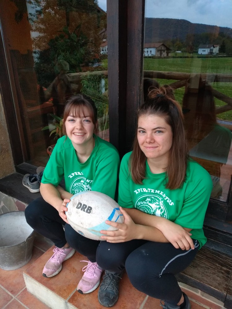 #yoentrenoencasa con Ixiar y Maddi Braco