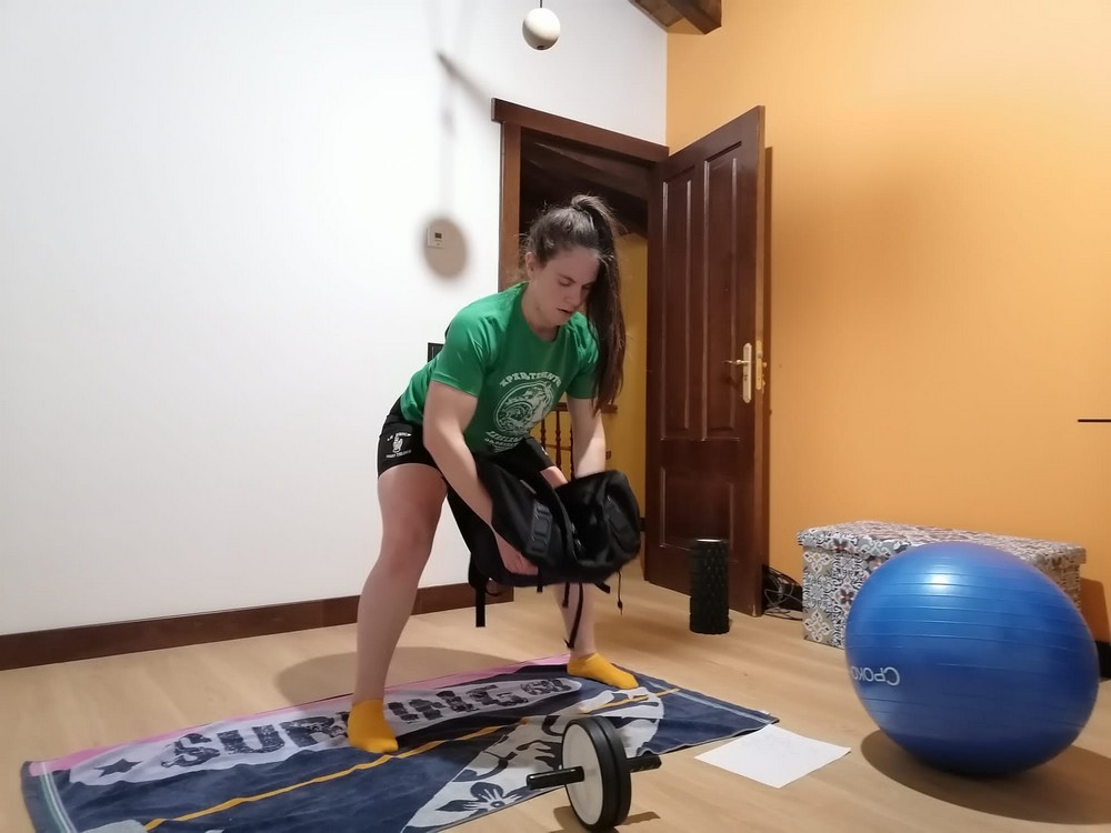 #yoentrenoencasa con Maika Iraizoz