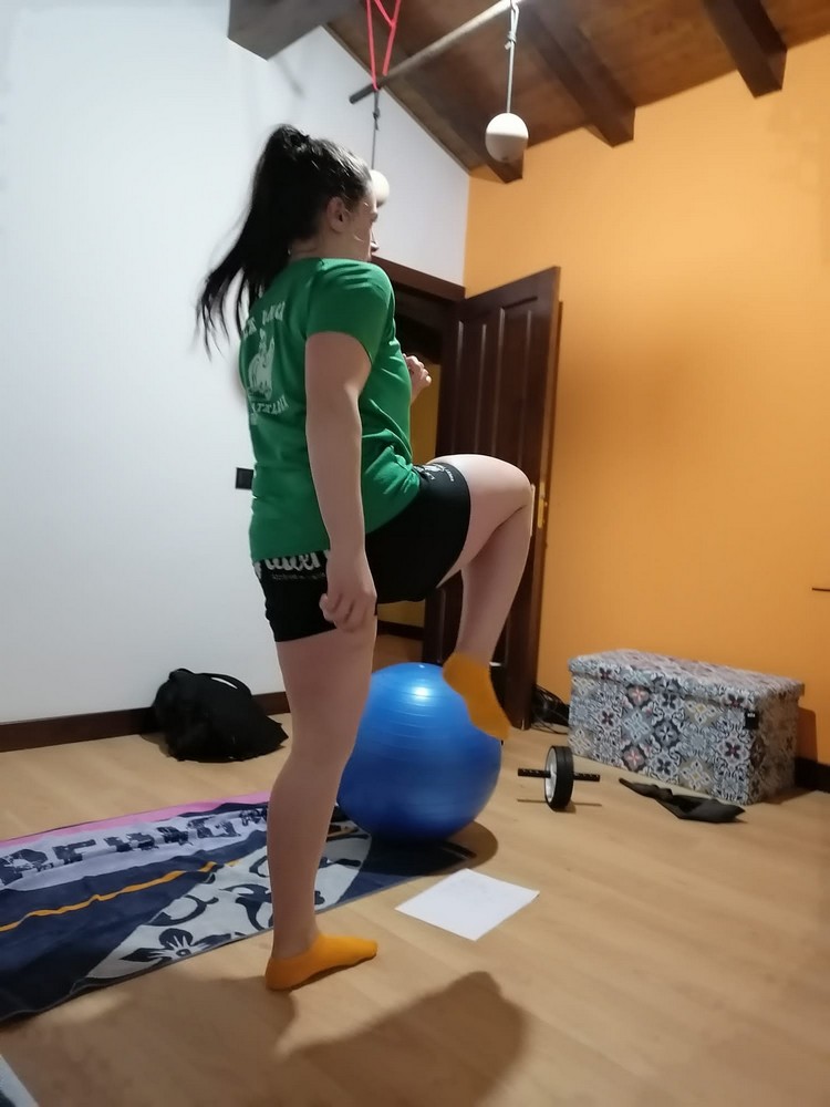 #yoentrenoencasa con Maika Iraizoz