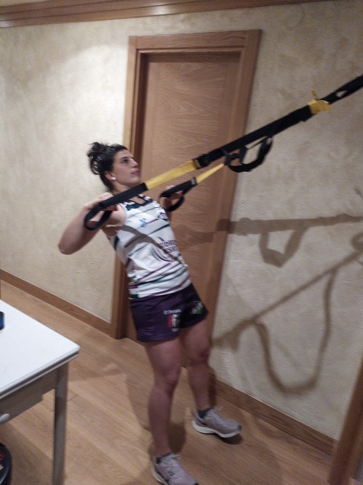 #yoentrenoencasa con Saioa Jaurena