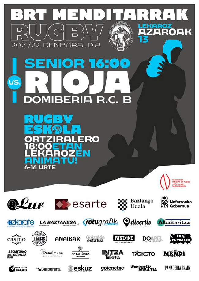 Previa BRT Menditarrak vs Domiberia RC Rioja