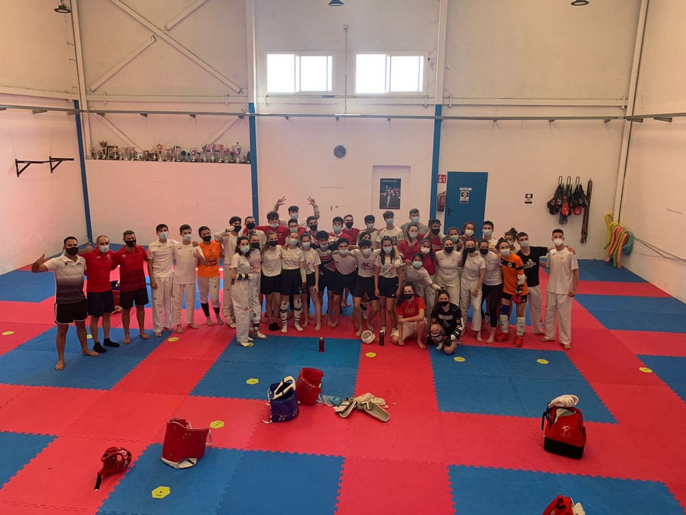 Concentraci&oacute;n del equipo de combate en  Legan&eacute;s