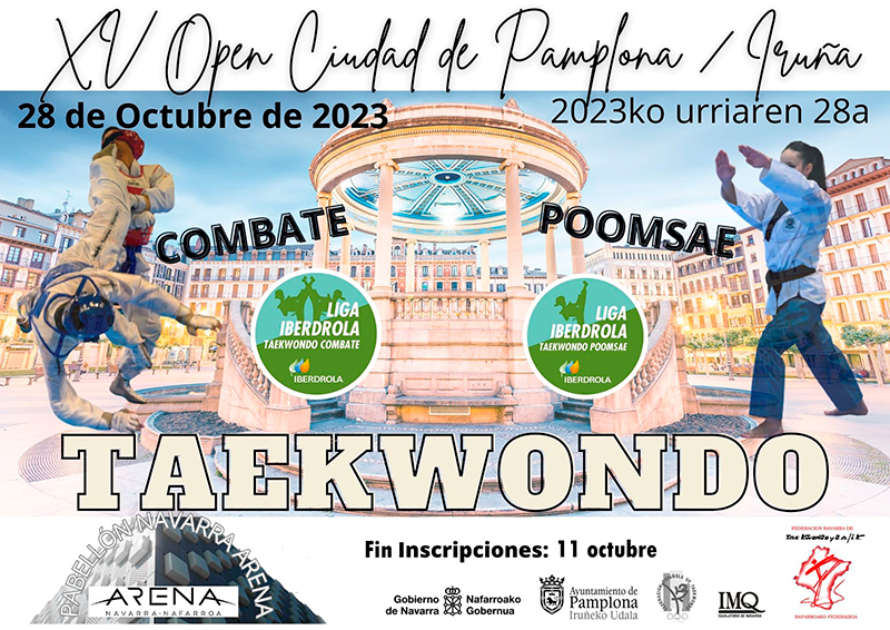 Llega la gran cita anual del taekwondo navarro