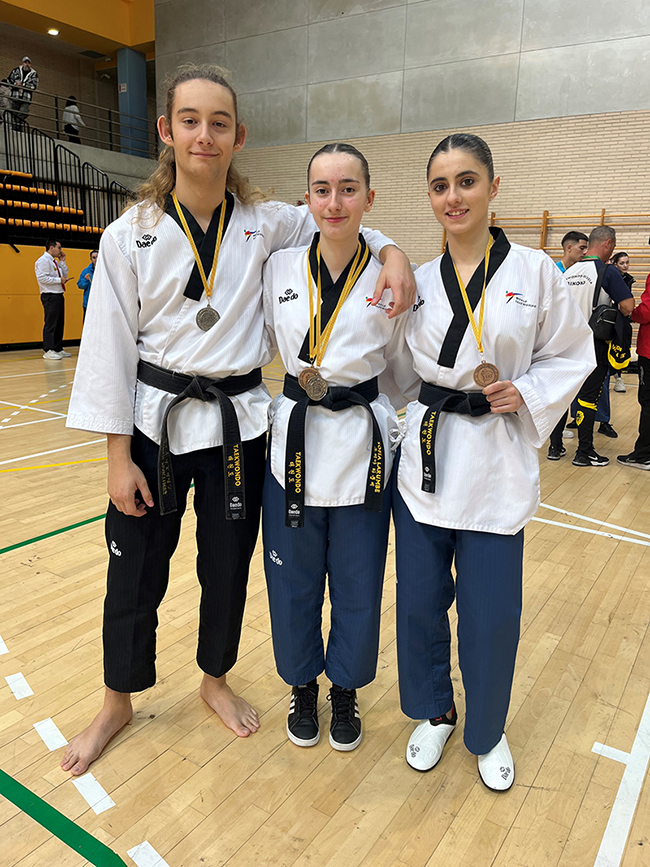 Los Clubes Navarros en el Open de Arag&oacute;n de Poomsae