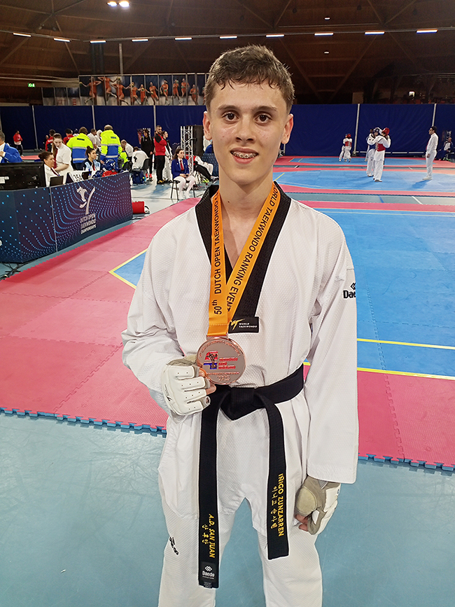 Doble Bronce en el Open de Holanda