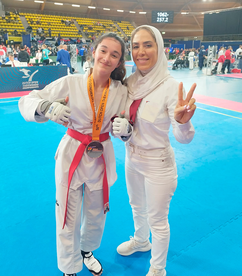 Doble Bronce en el Open de Holanda