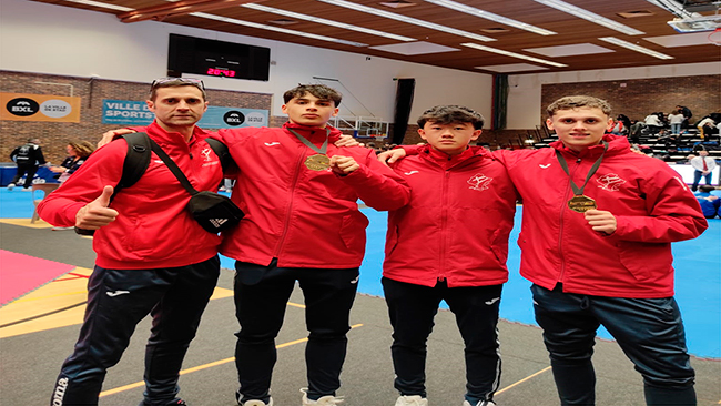 Dos oros para Navarra en el Open de Bruselas