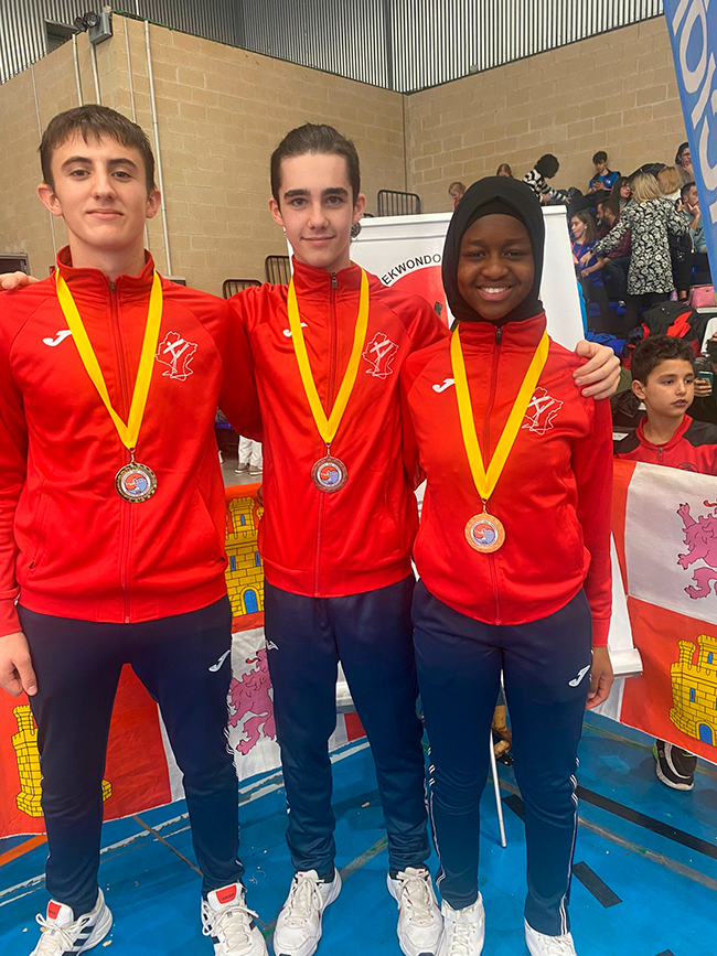 Tres metales para la Comunidad Foral en Miranda De Arga