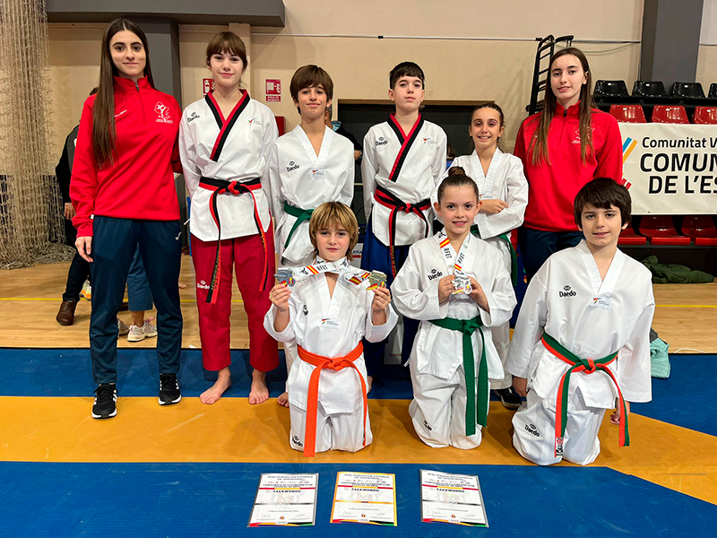 Gran trabajo de la Selecci&oacute;n Navarra en el Campeonato de Espa&ntilde;a Infantil de Poomsae