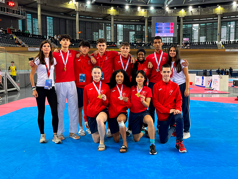 Seis medallas para Navarra en el Open de Mallorca