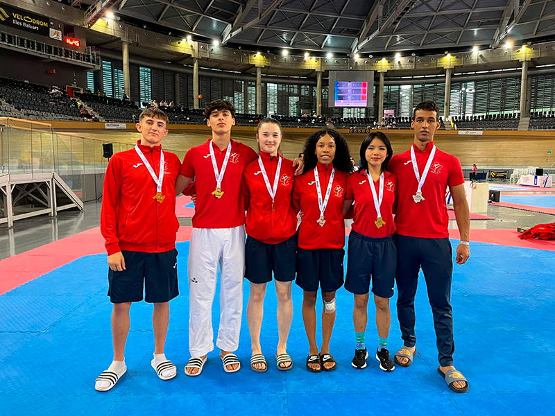 Seis medallas para Navarra en el Open de Mallorca