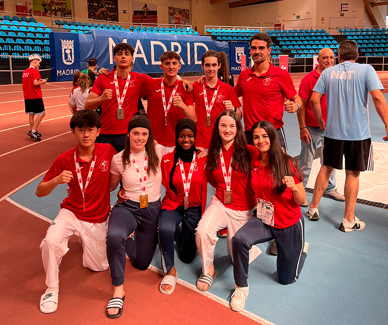 Ocho medallas para navarra en el Open Nacional Villa de Madrid y en la Copa Iberdrola