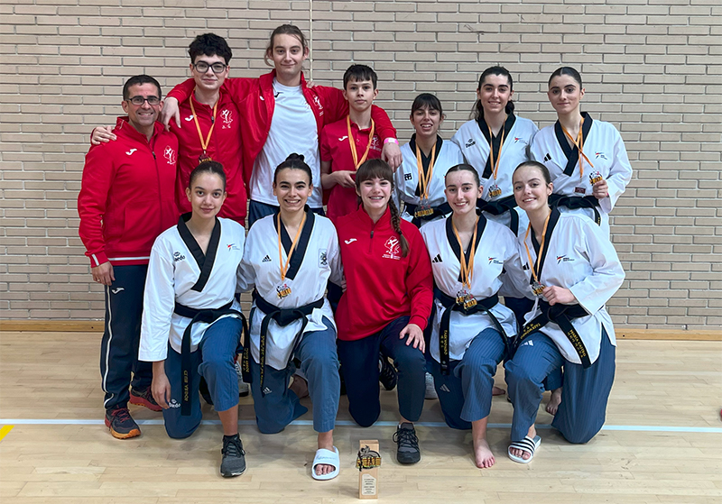 Navarra en el Campeonato de Espa&ntilde;a de Poomsae