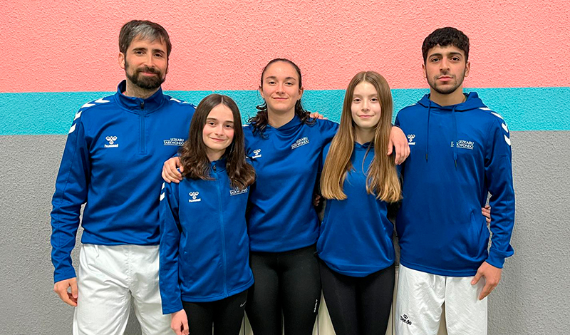 Taekwondistas navarros por el mundo