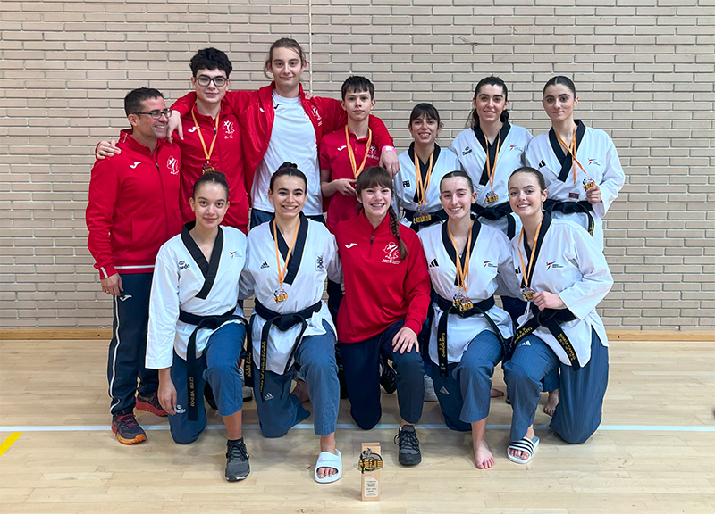 Once medallas para Navarra en el Open de Arag&oacute;n de Poomsae