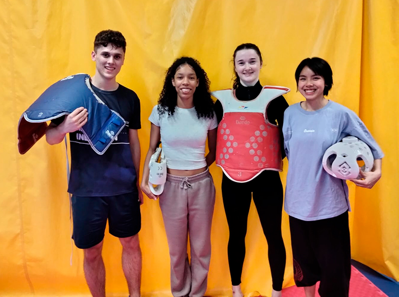 Taekwondistas navarros en el Campeonato de Europa de Clubes