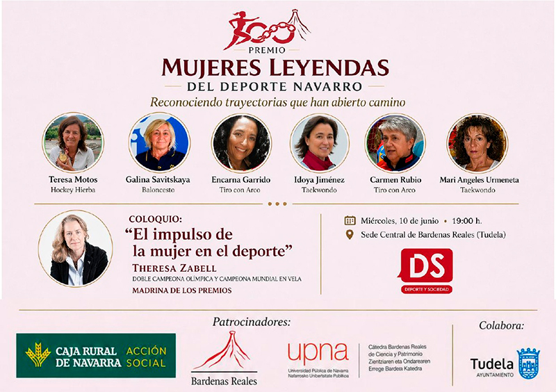 Mar&iacute;a &Aacute;ngeles Urmeneta e Idoya Jim&eacute;nez, Leyendas del Deporte Navarro