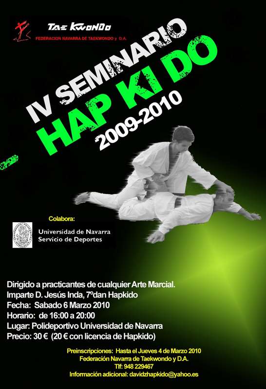 SEMINARIO DE HAPKIDO