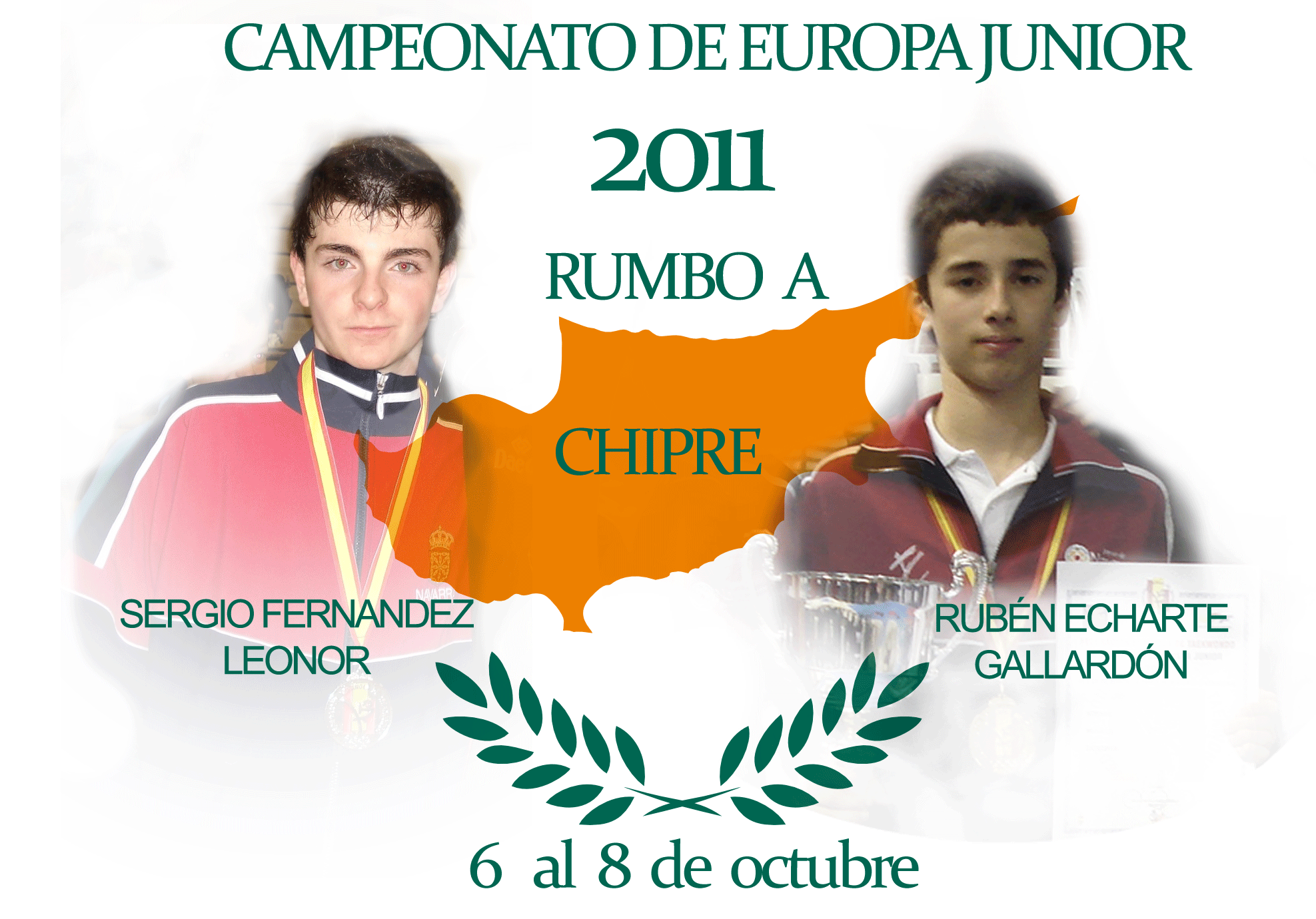 Rub&eacute;n Echarte y Sergio Fern&aacute;ndez, al Campeonato de Europa