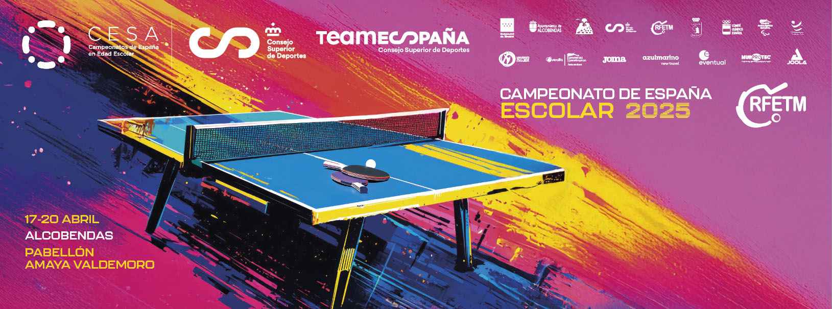 Convocatoria Campeonato de Espa&ntilde;a en Edad Escolar 2025