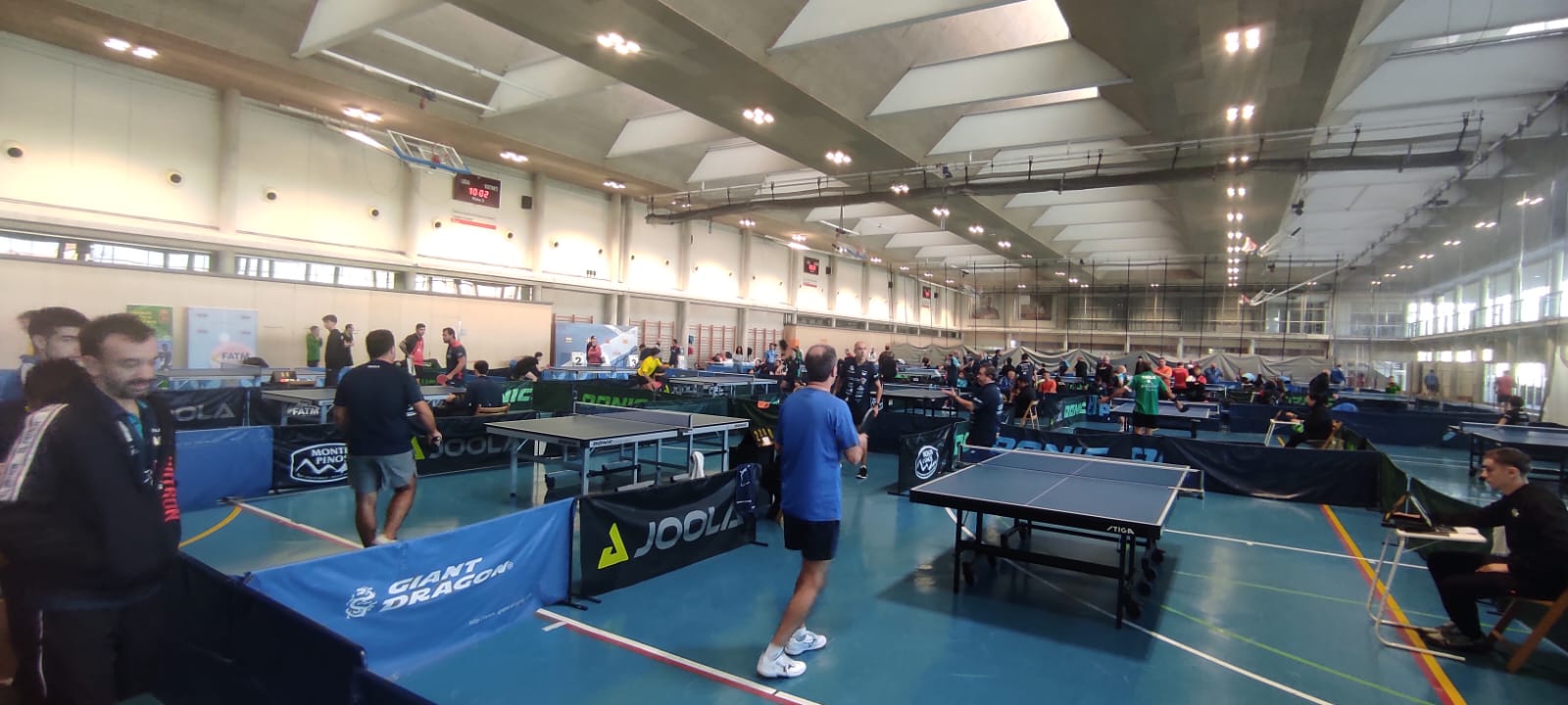Alto nivel deportivo en el I Torneo Preestatal de Tenis de Mesa, celebrado en Pamplona