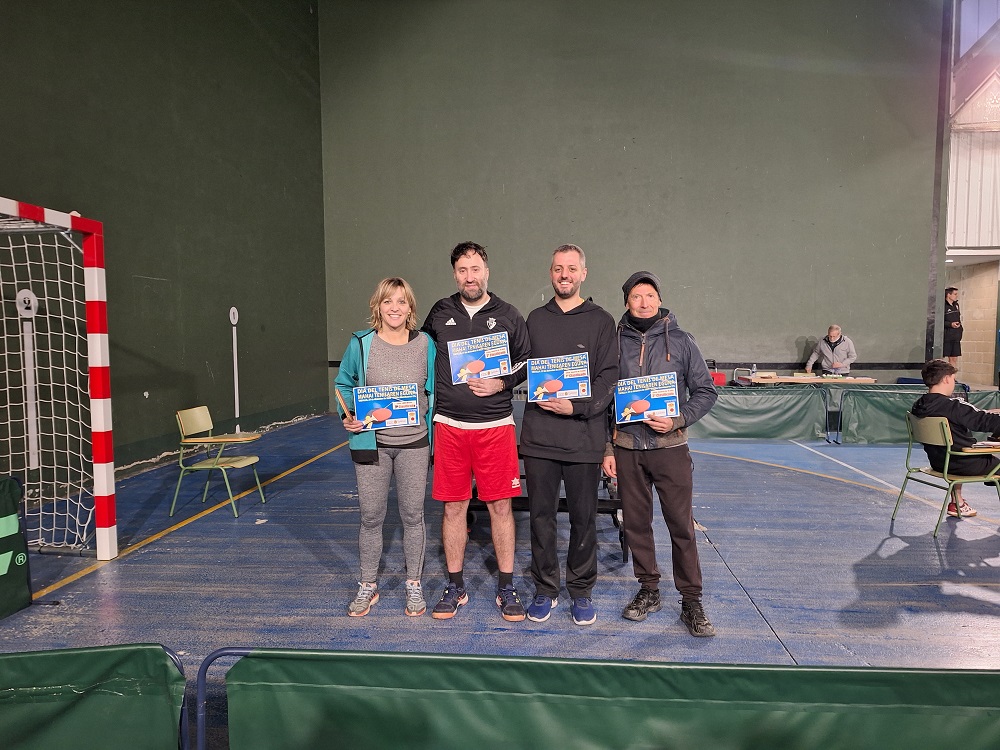 Tafalla acogi&oacute; su "D&iacute;a del Tenis de Mesa"