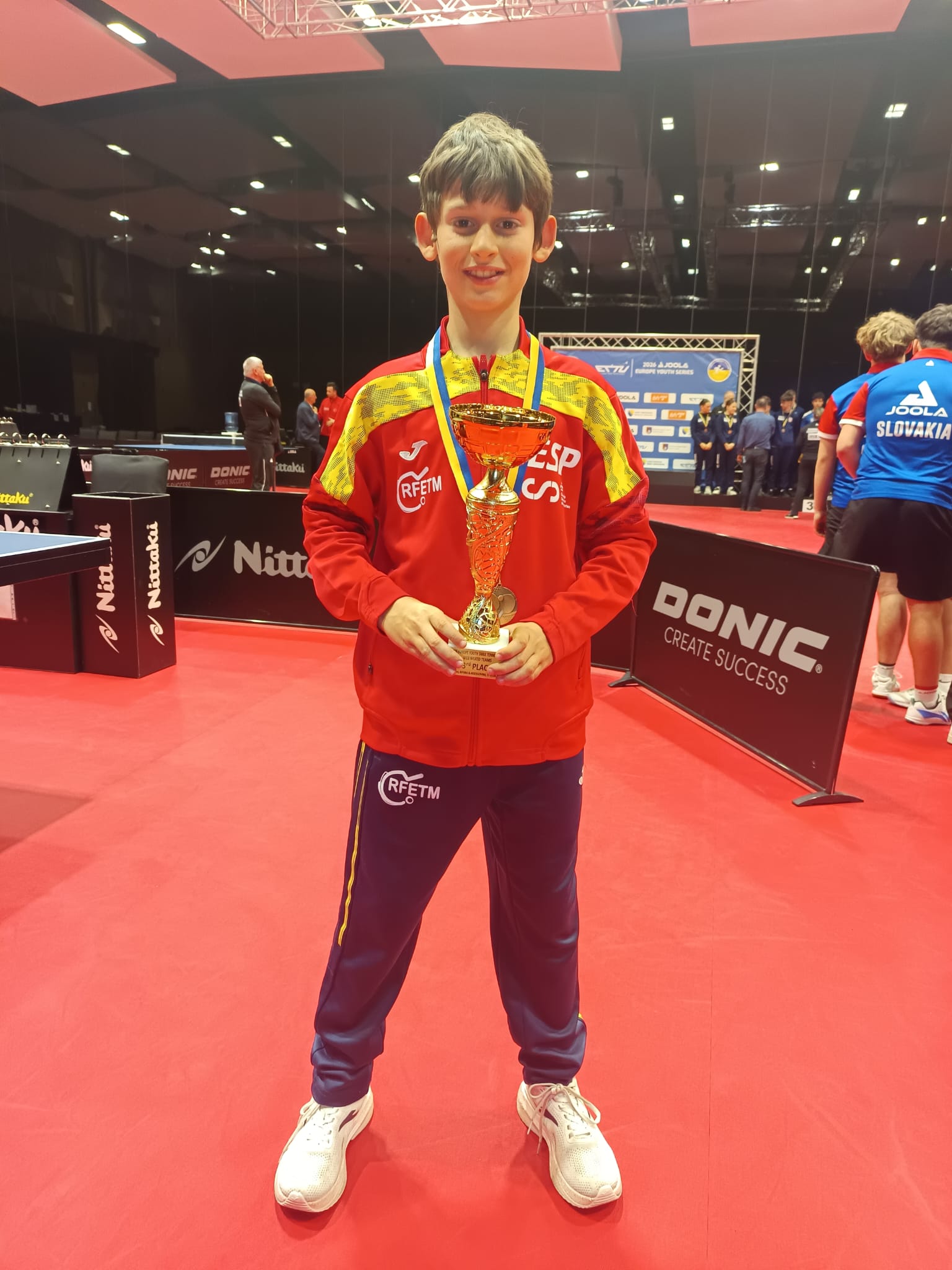 Bronce por equipos en el 2026 JOOLA EYS Bosnia Herzegovina Open