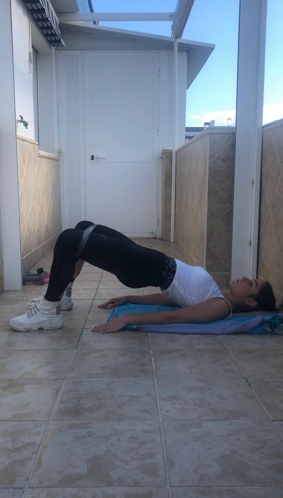 #yoentrenoencasa con Paula Bueno