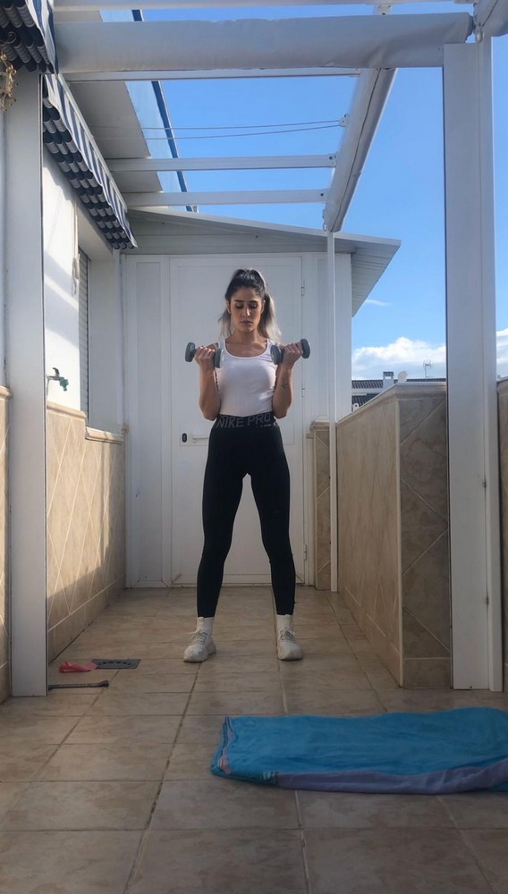 #yoentrenoencasa con Paula Bueno