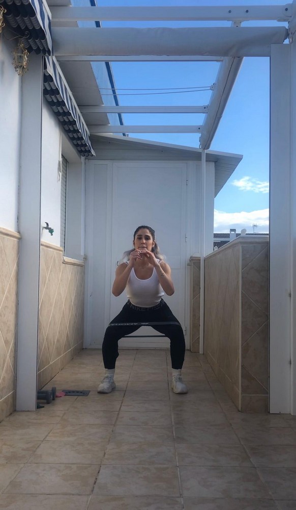 #yoentrenoencasa con Paula Bueno