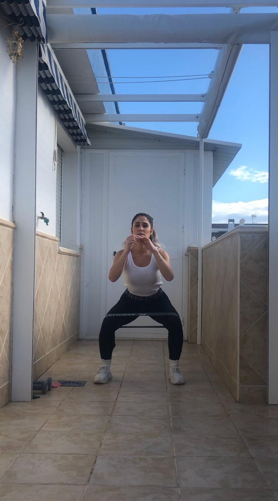 #yoentrenoencasa con Paula Bueno