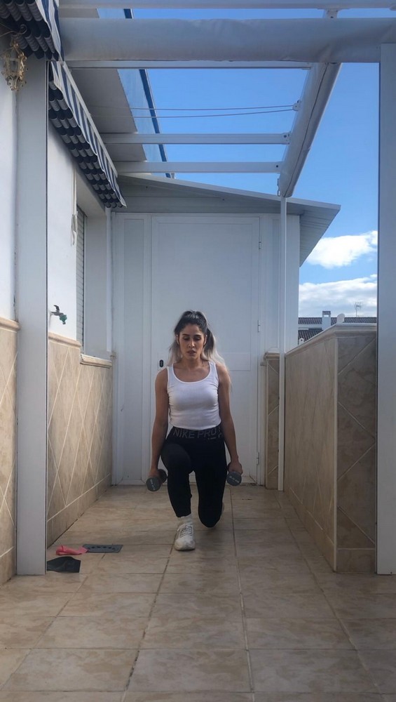 #yoentrenoencasa con Paula Bueno