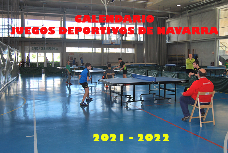 Calendario de los Juegos Deportivos de Navarra