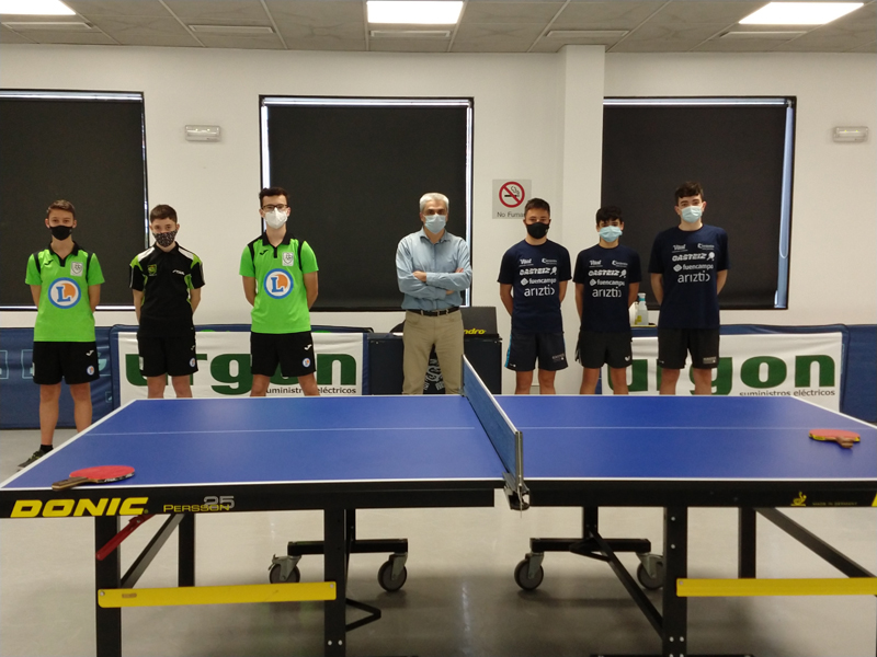 Fren&eacute;tico fin de semana de Tenis de Mesa en Oberena