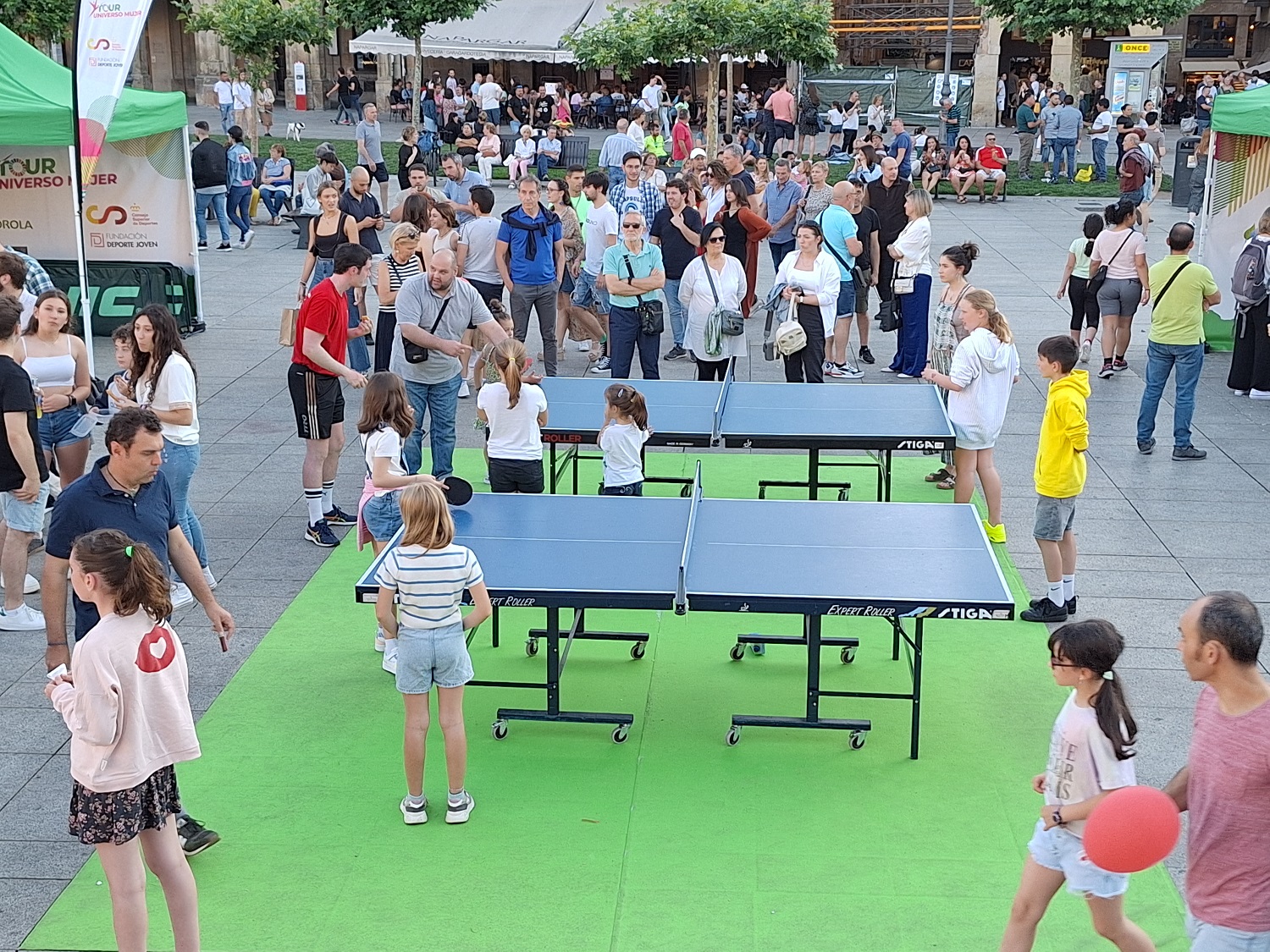 Presencia del tenis de mesa en el Tour Universo Mujer