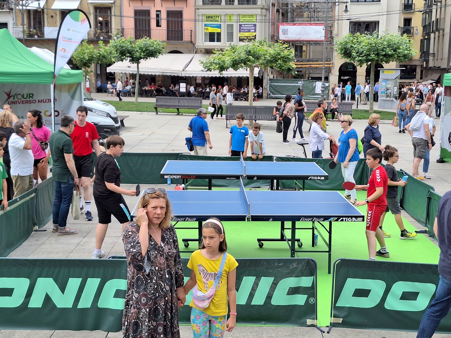 Presencia del tenis de mesa en el Tour Universo Mujer
