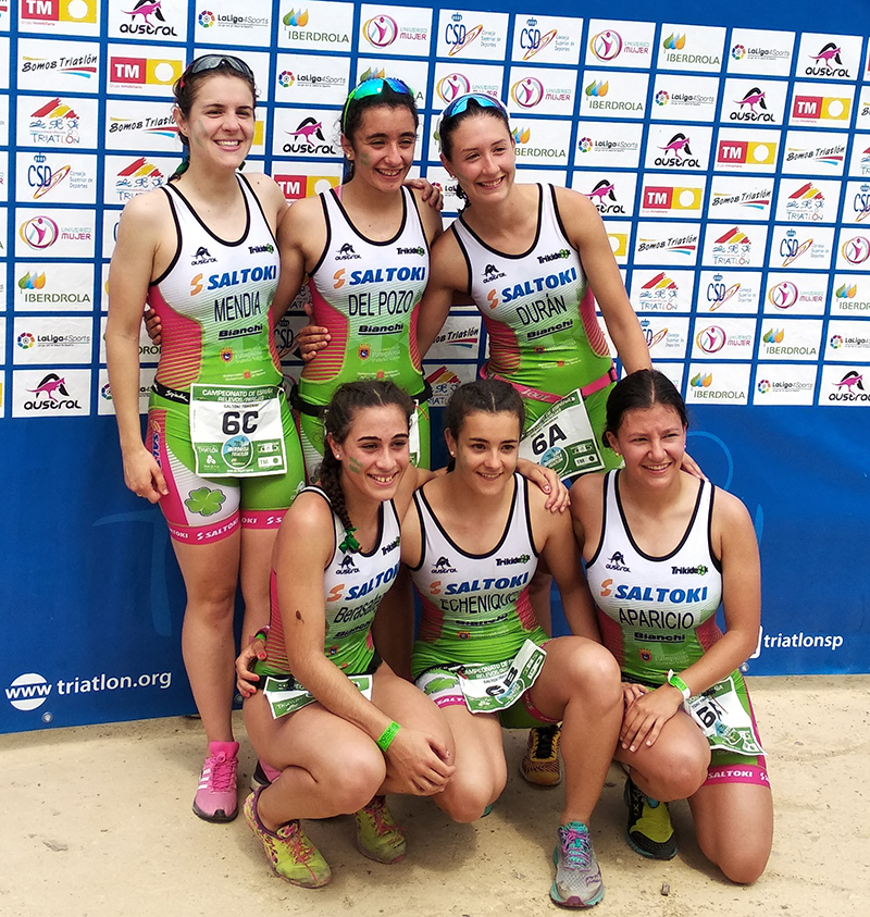 Buenos resultados para Saltoki Trikideak en el Campeonato de Espa&ntilde;a por Parejas y en la Liga Nacional