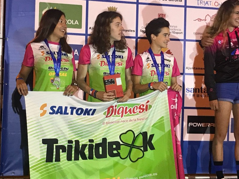 Nueve Podios para Saltoki Diquesí Trikideak