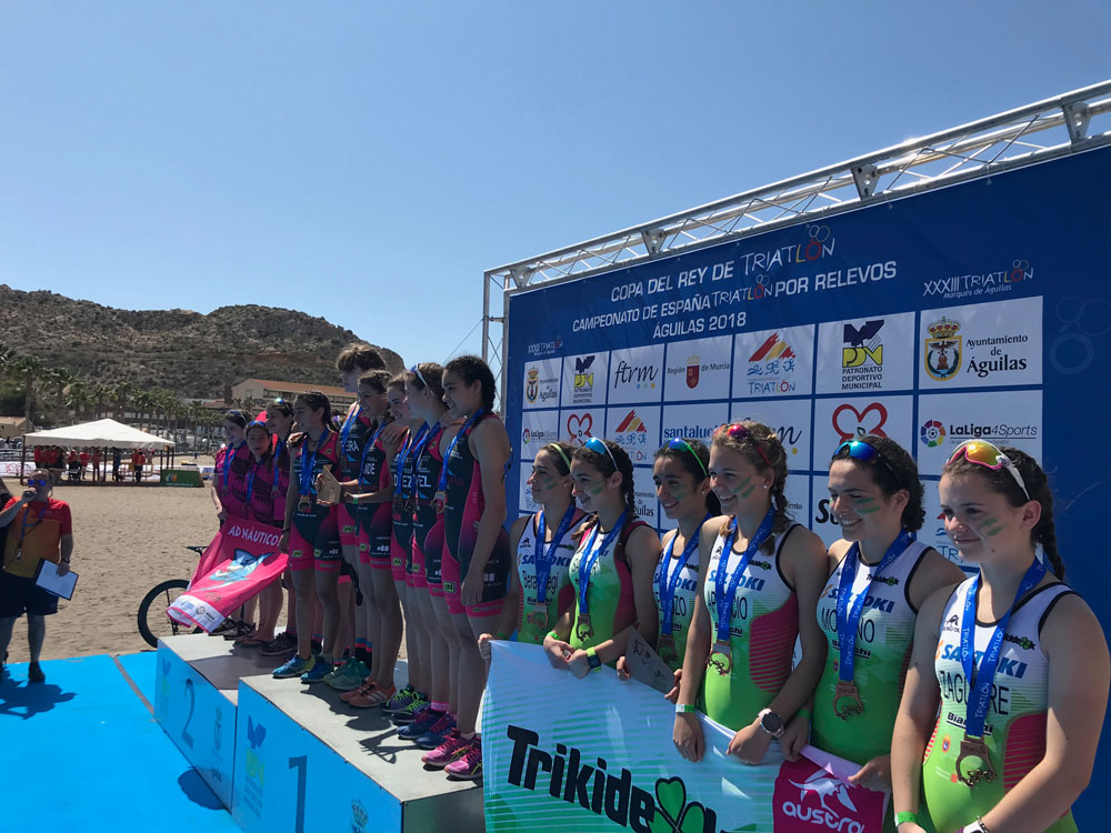 Bronce para Trikideak en el Campeonato de España por relevos élite