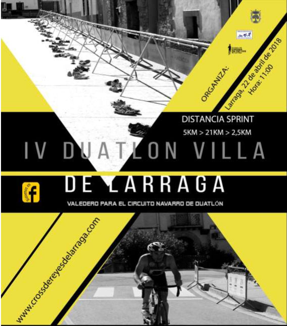 Inscripciones abiertas para el IV Duatl&oacute;n de Larraga