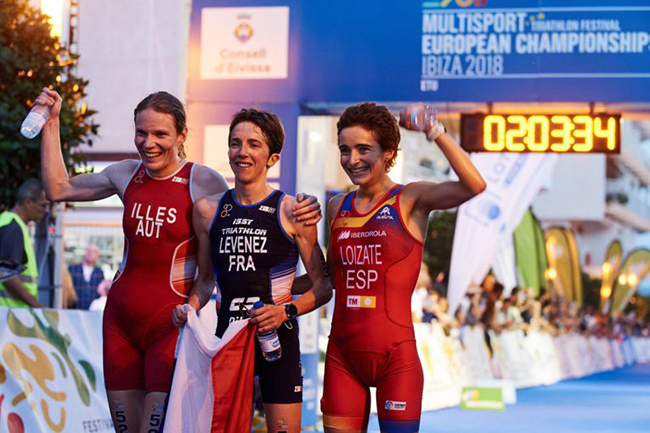 La triatleta del Saltoki Diques&iacute; Irene Loizate, oro europeo Sub 23