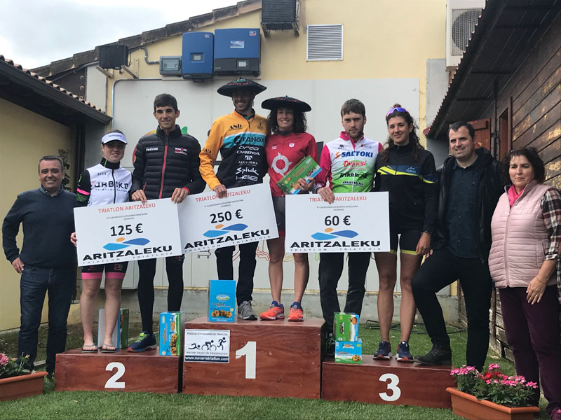 Multitudinario Triatlón Aritzaleku 2019