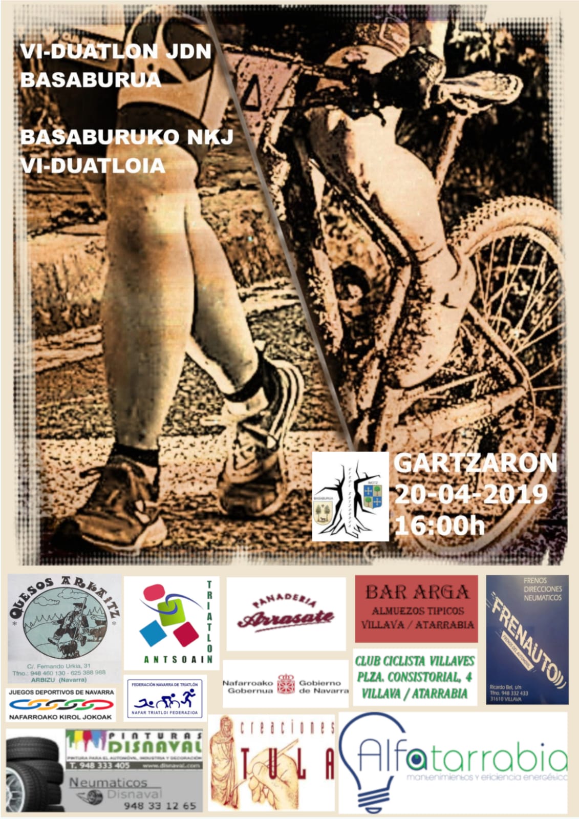 Inscripci&oacute;n abierta para el VI Duatl&oacute;n JDN Basaburua