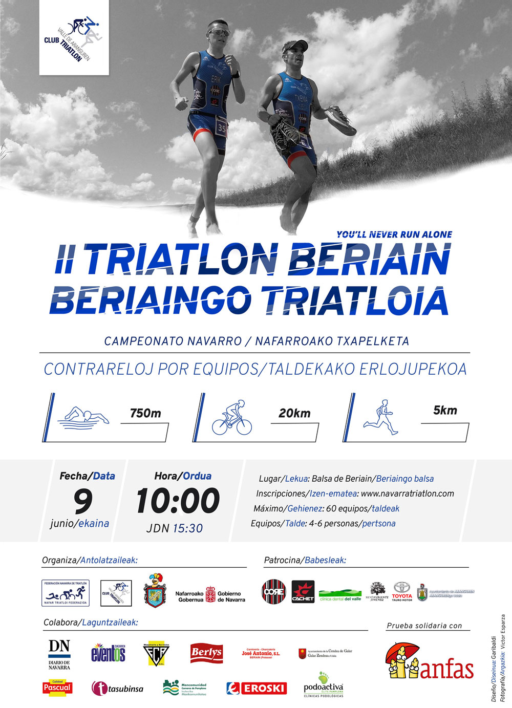 Comunicado Cadetes y J&uacute;nior Triatl&oacute;n Beri&aacute;in