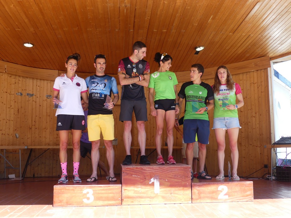 H&eacute;ctor Ayucar y Nuria Rodriguez, Campeones Navarros en el Club Nataci&oacute;n