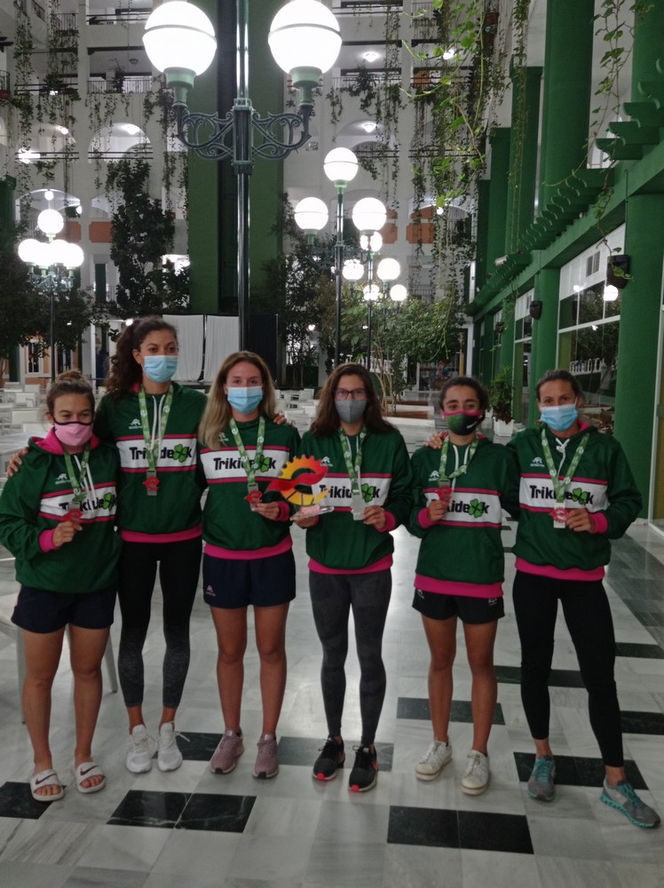 Podio para Saltoki Trikideak en la Liga de Clubes