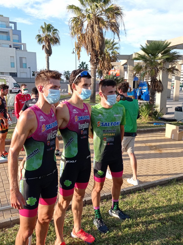 Podio para Saltoki Trikideak en la Liga de Clubes