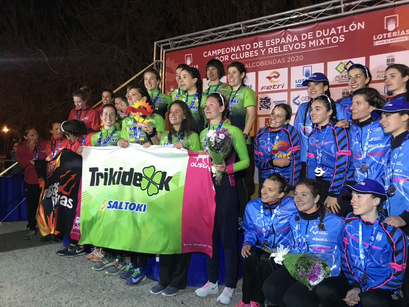 Victoria para Saltoki-Trikideak en la Primera Divisi&oacute;n de la Liga Nacional de Duatl&oacute;n Femenina